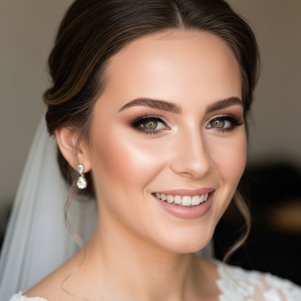 Professionele bruids make-up